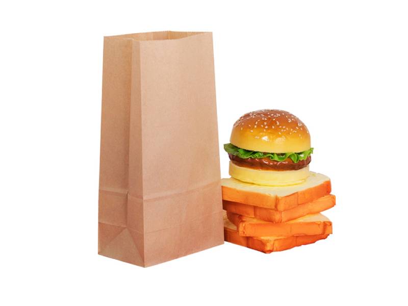 In túi giấy đựng hamburger