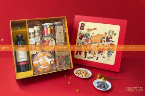 in hộp đựng quà Tết với số lượng ít