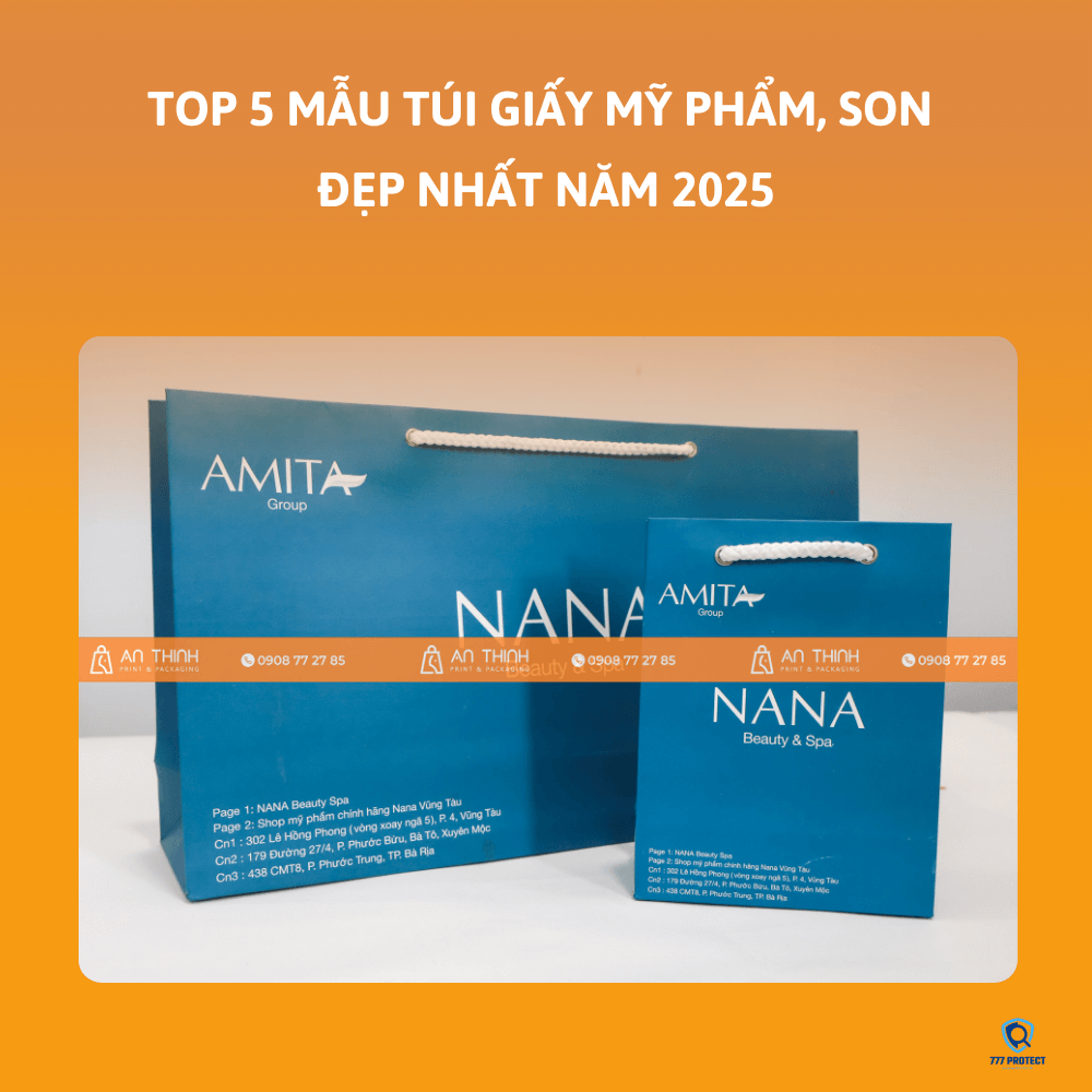 TÚI GIẤY XANH THANH LỊCH VÀ ĐẲNG CẤP CỦA AMITA GROUP