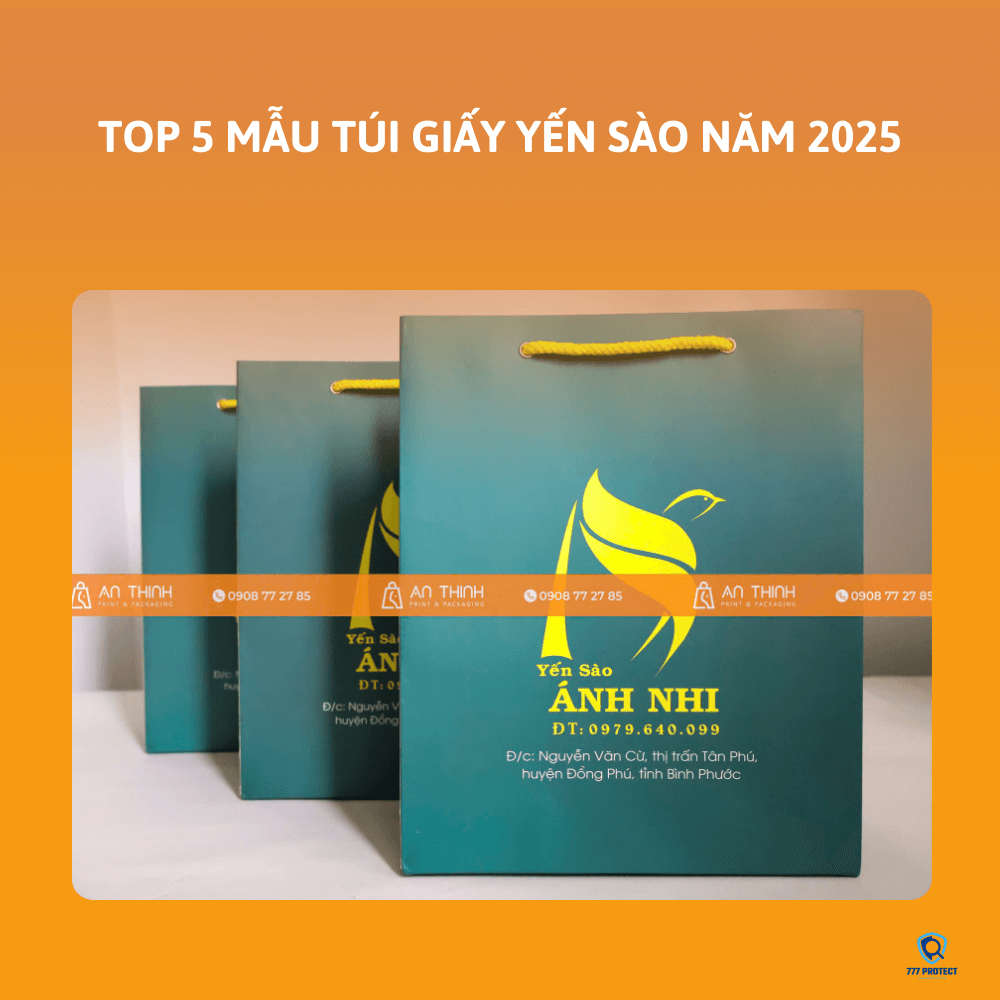 Túi giấy yến sào ÁNH NHI