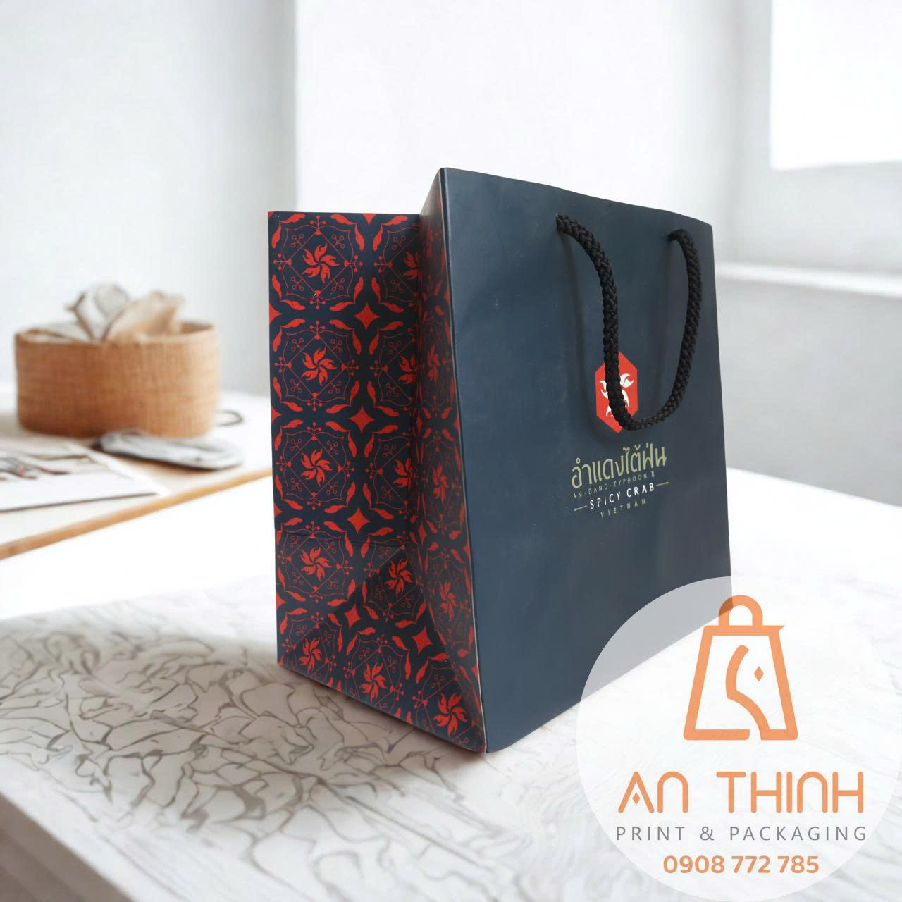 xưởng in túi giấy tân hưng