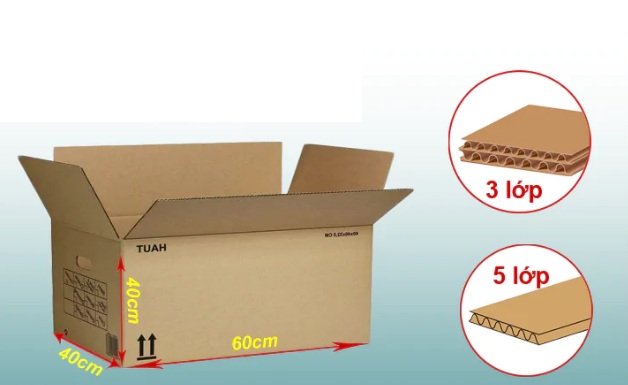 Các tiêu chuẩn sản xuất thùng carton 5 lớp