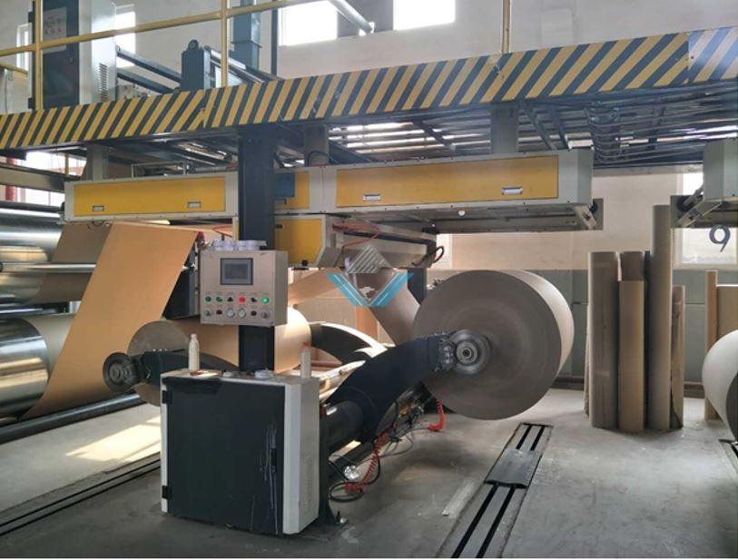 Chuyển giấy qua máy sóng