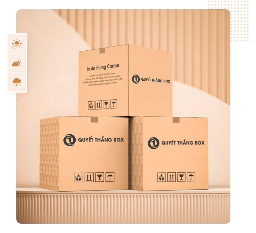 In ấn thông tin và thương hiệu lên thùng carton