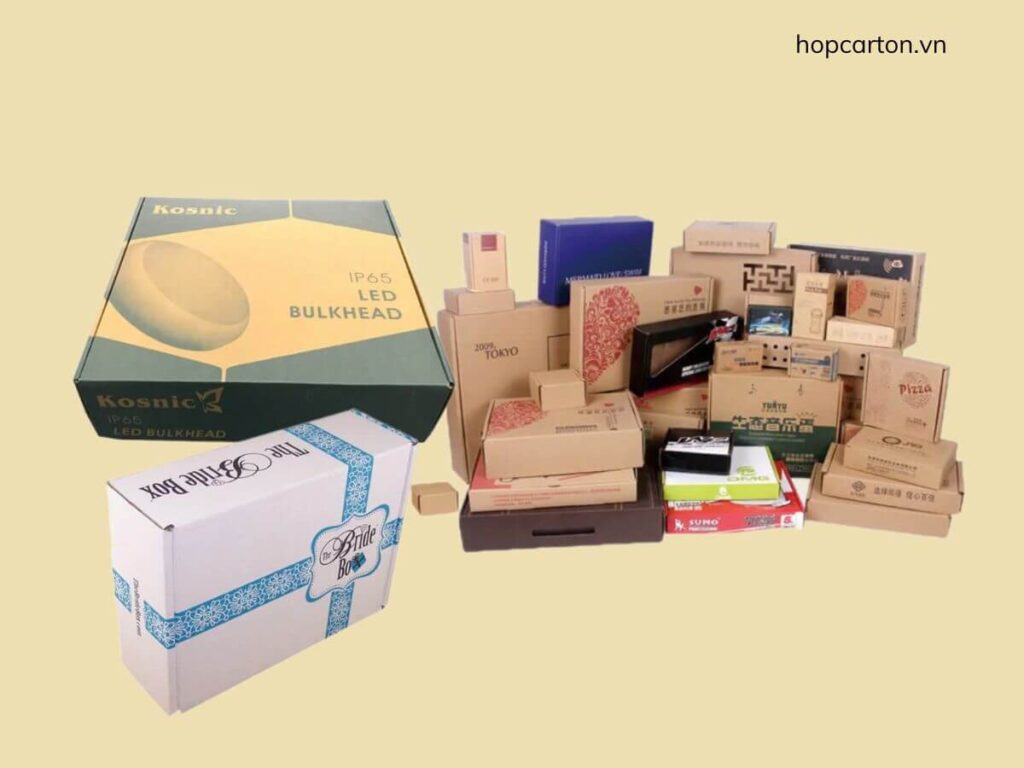 In thùng carton theo sản phẩm là gì