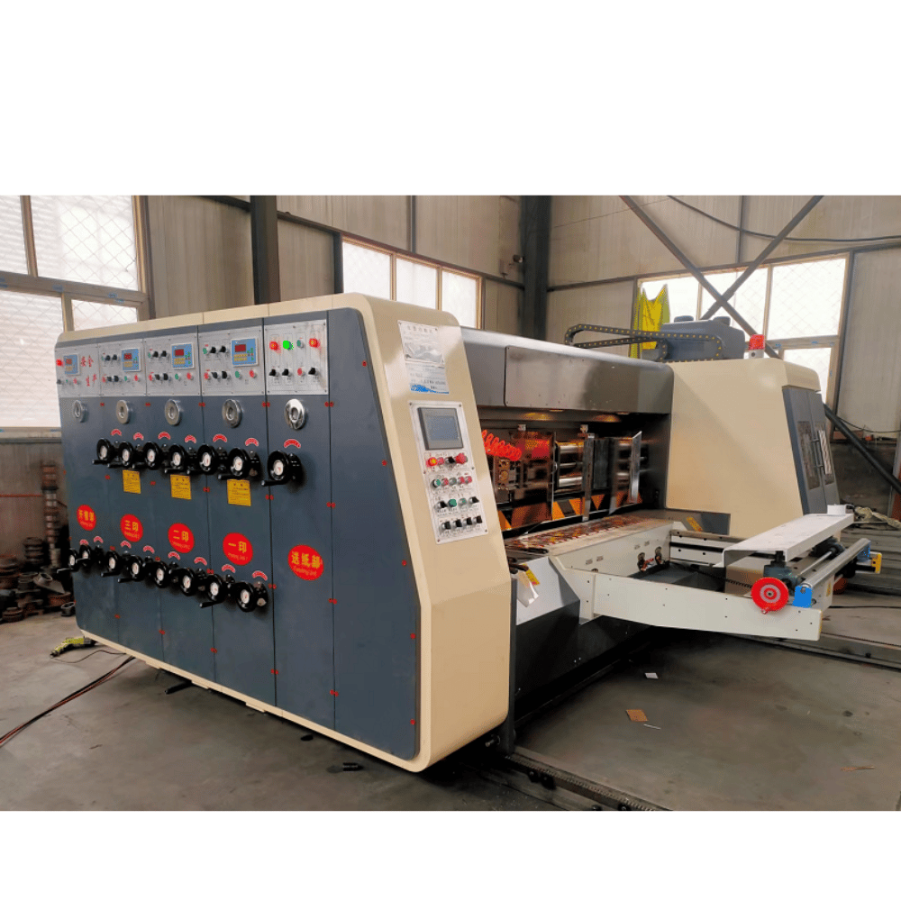 Máy In Flexo Thùng Carton Bán Tự Động