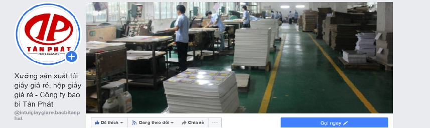 Xưởng in & Bao bì giấy Tân Phát